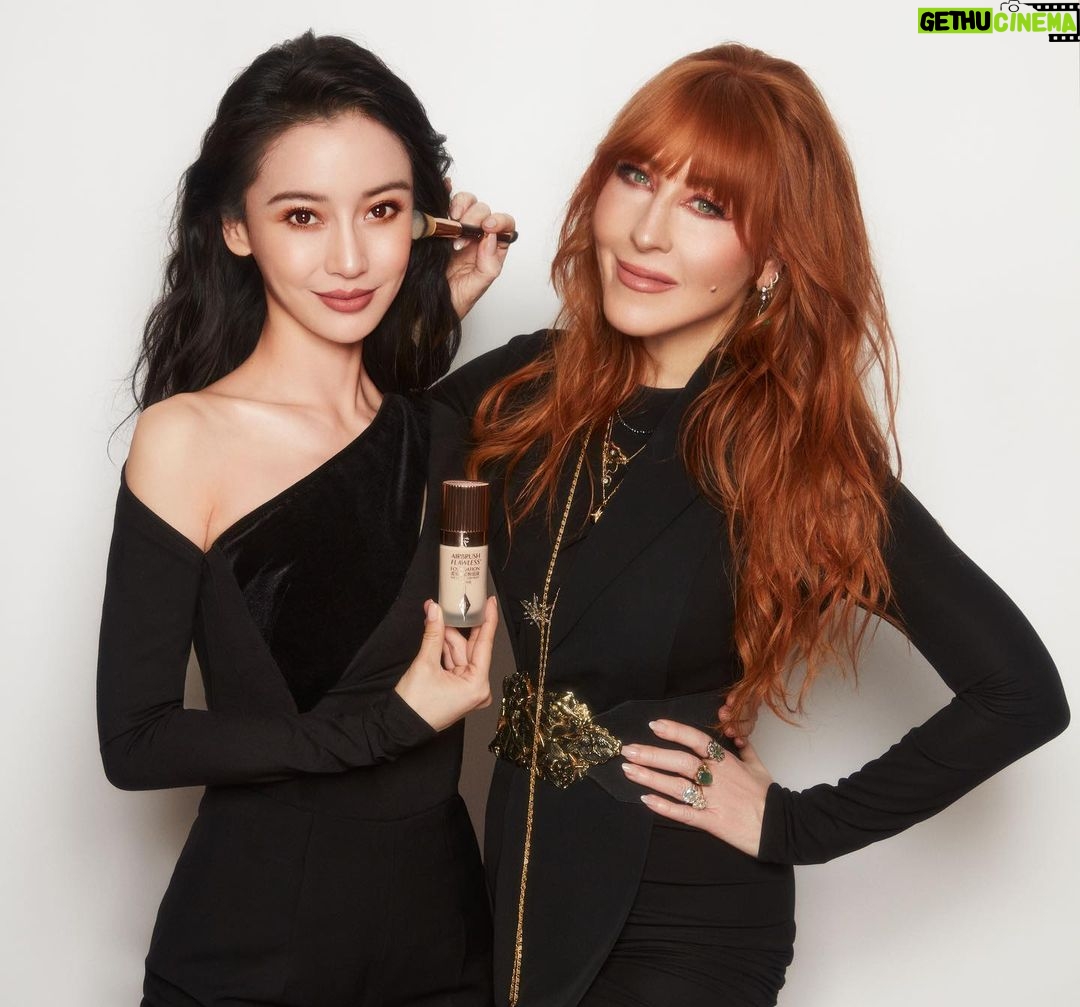 AngelaBaby Instagram - I am so excited to be working with Charlotte Tilbury as the new GLOBAL BEAUTY MUSE! I am genuinely obsessed with all of Charlotte’s products! I can’t wait to share the best skincare and makeup products and bring beauty magic to everyone! Love @charlottetilbury