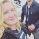 Angela Kinsey Instagram - Happy Valentines babe. Thanks for going doormat shopping with me. You are my favorite! ❤️ @joshuasnyder