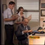 Angela Kinsey Instagram - Every single time @creedbratton said “How’d I get this long triangle?” I cracked up. Thank goodness I was in the accounting corner because I could not stop laughing. 😂 Today on @officeladiespod it’s Pam’s Replacement! Thanks to @rainnwilson and @mindykaling for sending in audio clips and sharing some of their memories with us about this episode and to you all for sending in your questions and comments! And check out officeladies.com for a fun new episode we’re going to do called “Dear Office Ladies”! Link in bio. Happy Wednesday! ❤️🎙️ #officeladies