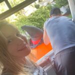 Angela Kinsey Instagram - Happy Birthday Josh!! We love you so much! I hope you get some time in your giant recliner today. Thanks for all you do for us. Like putting that huge pumpkin on the roof because the kids wanted our house to be a showstopper at Halloween. And thanks for not getting too annoyed when I kept taking pictures of you doing that even though you needed me to hold that string so the pumpkin wouldn’t slide off the roof. You are my favorite person to go out to dinner with or an Ikea run (the true test of any marriage) and everything you cook is amazing. Thanks for getting me to hike things and see things I wouldn’t normally even attempt. You are the best of the best! Okay, I wrote a lot here and our anniversary is Monday so buckle in for that post! 🥰 @joshuasnyder