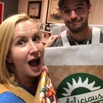 Angela Kinsey Instagram - How many years can you be donuts and coffee for Halloween? The answer is… 7 years and still going! Also, second to last picture… why am I holding a lint roller?❤️🎃🍩☕️