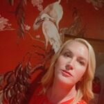 Angela Kinsey Instagram - My cowlick and I had a great time exploring Toronto! 1 & 2- my morning walk! 3- Backstage! (And the Whitest Sneaker Award goes to… 😉)4- Wow!! Thank you to everyone who came out to @jfltoronto ! What a blast! ❤️ 5- Thanks to our stage manager, Rob and Jaime and Rachelle for the glam! And to everyone who tagged us in pictures! I loved seeing them all! 6- Obsessed with this wallpaper at @ristorantesocialeto 7- And the bathroom mirror (Also the food was delicious!) 8- Apples by the hotel elevator! I loved it and I ate one!