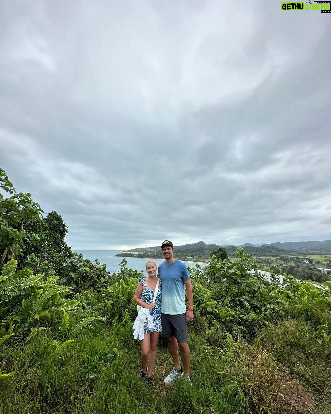 Angela Kinsey - 51.9K Likes - Fiji! You were a dream! I'm so thankful for this time my family had together in such a wonderful place. Thank you to all of the people we met in Fiji that showed us their beautiful country! Bula Vinaka!❤️ @nanukuresort @river_tubing_fiji @craftedescapes