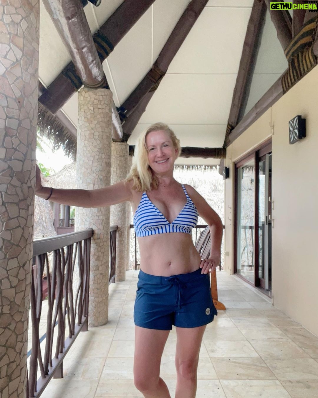 Angela Kinsey - 51.9K Likes - Fiji! You were a dream! I'm so thankful for this time my family had together in such a wonderful place. Thank you to all of the people we met in Fiji that showed us their beautiful country! Bula Vinaka!❤️ @nanukuresort @river_tubing_fiji @craftedescapes