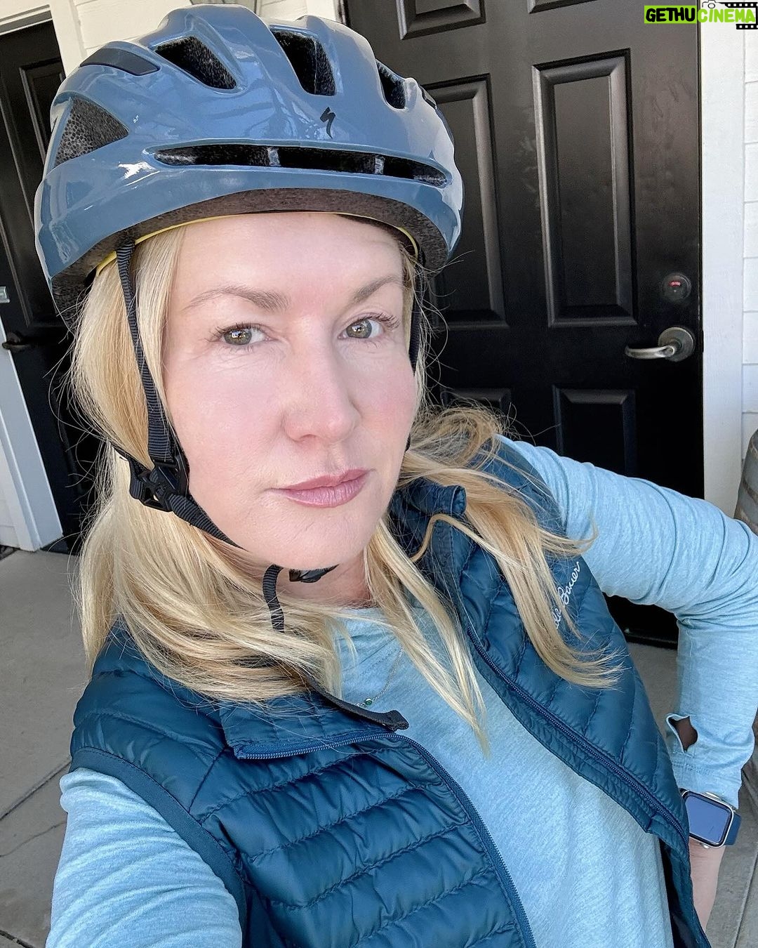 Angela Kinsey Instagram - Helmet Sass. Sunset Sass. Porch Sass. New Sassy Friends. #thatsalottasass
