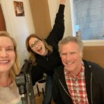 Angela Kinsey Instagram – Will Ferrell is on @officeladiespod today! He was so much fun to talk to! I tried not to dork out but failed. 😂He is hilarious and so nice! *Link in bio to listen. ❤️🎙️