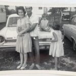 Angela Kinsey Instagram – Saturday Scrapbooking! Mom & Dad and my sisters. ❤️