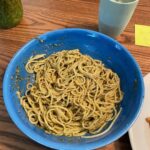Angela Kinsey Instagram - My lil’ gal is 15 today and I’m a teary mess. I am just so proud of her and the wonderful young lady she’s becoming. I am so thankful to be her Mom! I love ya to the hope of my heart Isabel! ❤️ Slide to see some adorable sibling content… Cade made her homemade pesto for her birthday dinner and she was SO happy about it she bear hugged him. And a homemade chocolate lava cake with vanilla ice cream and sprinkles! The last picture is how I see her in my mind… just my little gal. I mean I’m tearing up now just thinking about the passage of time and am feeling so thankful. ❤️