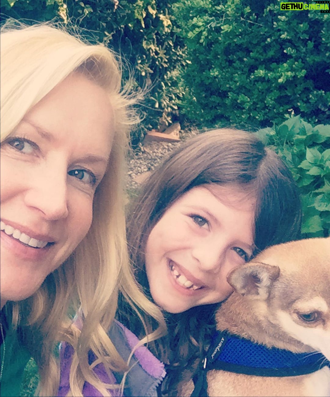 Angela Kinsey - 59.1K Likes - My lil’ gal is 15 today and I’m a teary mess. I am just so proud of her and the wonderful young lady she’s becoming. I am so thankful to be her Mom! I love ya to the hope of my heart Isabel! ❤️ Slide to see some adorable sibling content… Cade made her homemade pesto for her birthday dinner and she was SO happy about it she bear hugged him. And a homemade chocolate lava cake with vanilla ice cream and sprinkles! The last picture is how I see her in my mind… just my little gal. I mean I’m tearing up now just thinking about the passage of time and am feeling so thankful. ❤️