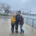 Angela Kinsey Instagram - Boston weekend with the teens! 1- Walking historical tour! We went with @hubtowntours 2- Look kids it got sunny… let’s go explore some more! (We stayed at @kimptonmarlowehotel and loved it!) 3- That didn’t last long. 😂 (@joshuasnyder I feel like this photo tracks for our family and weather on trips!) 4- Performing with my niece and her awesome improv troupe @igpharvard !! So fun! 5- @blackbirddoughnuts the perfect way to end our trip!! ❤️