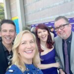 Angela Kinsey Instagram – Weekend! 1- Great night for a great cause with great friends! 2- Date night with Josh to see our friend’s band! 3- James Pond (thx for your name suggestions, I loved them all!) 4- Hot-tub time machine. 5- When you ask your husband to fix your shoe.