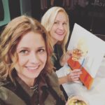 Angela Kinsey Instagram – Happy Birthday to my BFF! She makes everything more fun! @msjennafischer I’m so thankful for our friendship of almost twenty years! You are the best! I hope you have an awesome birthday! ❤️🎂🎉 (And yes, Jenna I picked this photo because a. you look adorable and b. can we please go back to this wine & canvas place??)