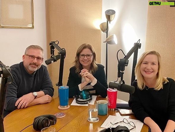 Angela Kinsey - 125.4K Likes - Steve Carell joins us today on @officeladiespod to talk about his time on The Office! It was so wonderful to catch up with him. Thank you for sending in your questions! We had such a blast talking to Steve and we can’t wait for you to hear it! Link in bio to listen!❤️ #officeladies