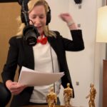 Angela Kinsey Instagram - Today is Michael’s Last Dundies on @officeladiespod !! In my digital clutter I found this photo Brian took of me on set the day we filmed the Dundie Awards! It brought back so many memories, I decided to host a mini Dundies for our Office Ladies team! 😂 🏆 I loved rewatching this episode! Thanks for sending in your questions and comments! Link in bio to listen! ❤️🎙️ #officeladies