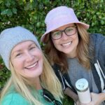 Angela Kinsey Instagram - Happy Birthday Jenna! I love our BFF Birthday morning walk tradition! Welcome to your 50’s or as I call them “the zero effs chapter”. I love ya lady! Have a fantastic day! 😂❤️🎂