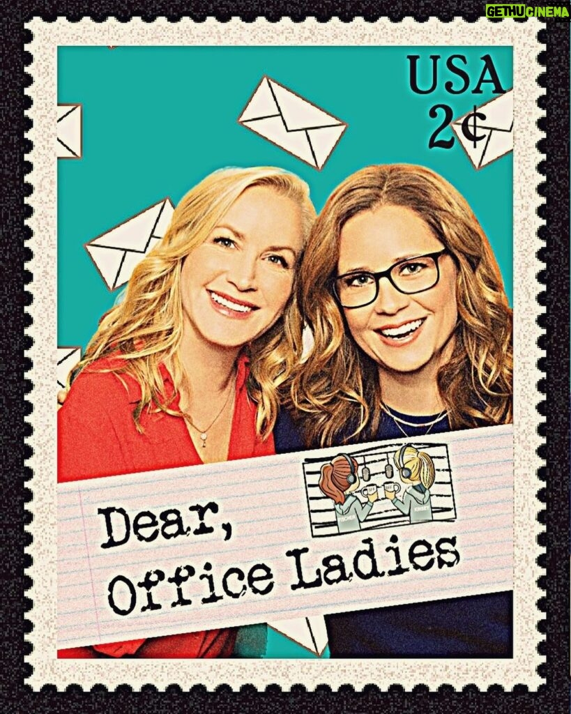 Angela Kinsey Instagram - So excited to share this episode of @officeladiespod with you all today! We asked you to write in about your workplace dilemmas and we got so many hilarious letters! We can’t wait to tackle some of these funny office scenarios! And yes, I am the “sauce packet” lady. My sauce packet people… you get it! 😉 Link in bio to listen and go to officeladies.com to submit your questions for future Dear Office Ladies! ❤🎙