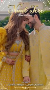 Angela Krislinzki Instagram - Fairytales do come true ✨ Naal tere [Chann Vi Gawah 2] @madhav_mahajan. Song out now. Link in bio 🫶🏻