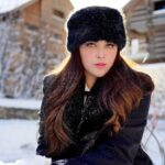 Angela Krislinzki Instagram - Perfect as a snowflake ❄️ Switzerland