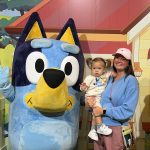Angelica Panganiban Instagram - Bubba, Dada and Mama had fun at the bluey experience 🩵 ganito na nga ang mga ganapan natin ngayon 😁 maligayang pasko 🎄