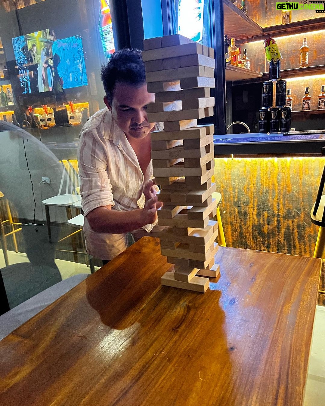 Angelica Panganiban Instagram - The most expensive jengga game 😆😆😆