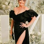 Angelica Panganiban Instagram - Definitely a fun night 🍾 will be forever grateful ♾️ #abscbnballisback #aiveebooth Styled by : @stylizedstudio Gown : Jaz Cerezo Jewels: JMA Clutch: Neil Felipp Make up by : @deniseochoa Hair by : @iamantoniopapa