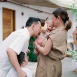 Angelica Panganiban Instagram - To all our family and friends who travelled the world to celebrate with our little one. Thank you! Pamilya habang buhay 🫶