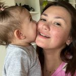 Angelica Panganiban Instagram - How i give kisses vs how bean kisses mama Baby Kisses