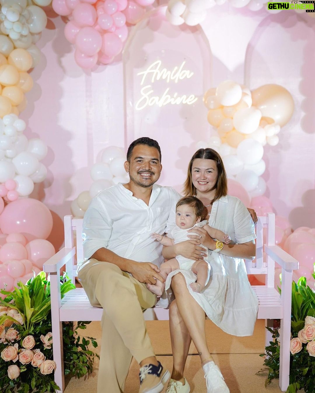Angelica Panganiban Instagram - When @iamangelicap tapped us to help her plan Bean’s baptism, our hearts fluttered with joy as we have been in love with the adorable bub since The Homans introduced her to the world. We came up with the prettiest palette and dreamy concept perfect for a baptismal party - something void of extreme extravagance and the need to impress. In the course of planning, we came to know that they are such modest and genuine people who love the most sincere things and company. And that’s what we presented and concocted. The “Never BEAN so Lucky” theme was curated specially for Bean. It is calm yet reassuring, clean and fresh without the unnecessary noise, and intimate yet complete. Thank you, @iamangelicap and @gregg_homan, for entrusting us with this magical day. Official 📷: @niceprintphoto Details shots: @gatzcreatives for @eventstylistdave #BEANyag Marquis Events Place