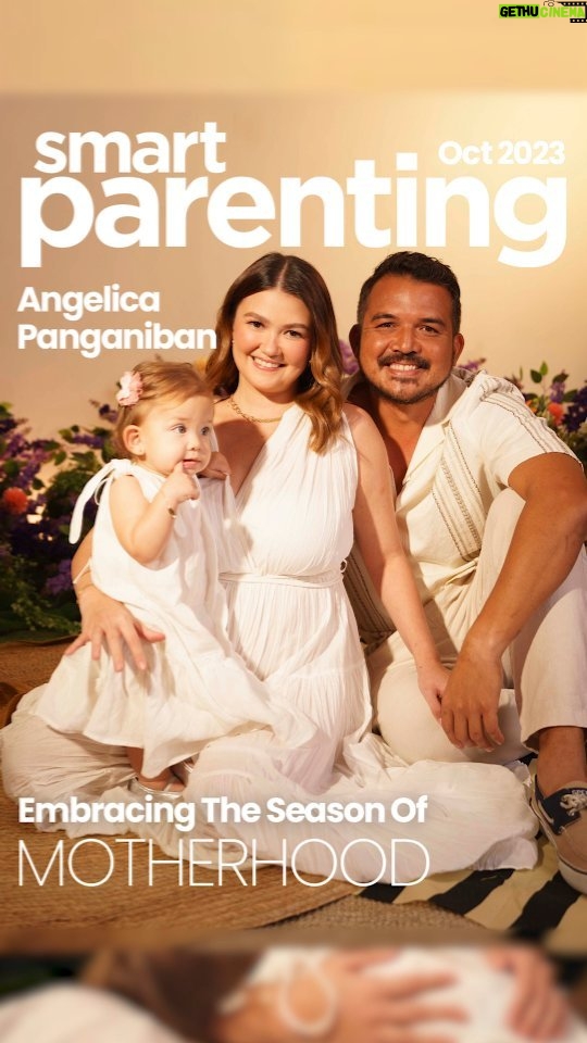 Angelica Panganiban Instagram - With Smart Parenting's brief encounter with The Homans, we are inspired by their family's humility and acceptance, to embrace the season they are in. Celebrity or not, parenting is going to be harder and harder each day, but a mother with a supportive partner who knows how to set boundaries and give love to herself? Oh, yes. She can move mountains.💙 Read our October cover story featuring The Homans when you click our link in bio.✨ #SmartParenting #SmartParentingXTheHomans