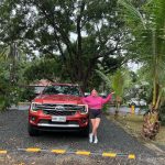 Angelica Panganiban Instagram - Long overdue post after the Holiday festivities! For a family car, napusuan din namin itong Ford Everest. Safe, fun to drive, daming tech features, and perfect talaga siya para sa long drives namin from Subic to Manila and back. Best part is that enjoy din ni Bean ang kanyang time sa backseat dahil sa dami ng space niya magkulit! The Ford Everest is definitely on top of our car shopping list as this is really one of the coolest and safest cars we’ve driven. Check nyo rin kasi may P20,000 discount when you reserve a Ford Everest this month online 👌@fordphilippines #NextGenEverest #FordPH