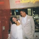Angelica Panganiban Instagram - Kodak snaps from our wedding reception 🍔🥤🍟 #123123