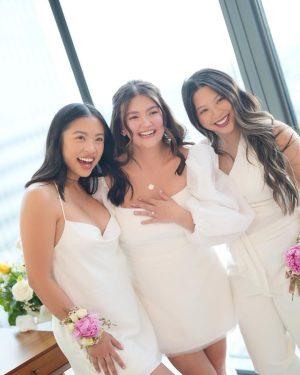 Angelica Panganiban Instagram - Kailangan ko lang magpasalamat sa mga tao na bumuo, walang nagawa at kumilos na lang, kasabay namin tumalon, tumakbo at ginamit ang lahat ng kapasidad nila mabuo lang ang mga hiling namin sa araw na ito.

Thanks to my little sisters @abbywhale @alyannaquino for making the most beautiful DIY wedding arch. Sabi ko, hindi ko kailangan ng flowers sa aisle, wala ng mga ganon ganon. Gusto ko lang ng arch with red roses. And they delivered 100% ❤️

@andoyr1973 kasama ka namin simula umpisa hanggang ngayon sa panibagong simula. Magkasama tayong umiiyak noon, mula sa concert ni adele, sa pag nood ng mga teatro umiiyak tayo, kahit volleyball iniiyakan natin. Ngayon, umiiyak ka pa rin sa kasal ko, pero ibang luha na ‘to. Mahal na mahal ka namin. Salamat sa lahat lahat. Alam mo na kung ano ang mga yun.

My brother kimmy @apa112 !!! Thank you for securing this venue even if its new years eve. Helping gregg with his suit, gregg’s grooming 😉 For getting the party bus, for booking the karaoke. For getting the drinks and most of us drunk. We’ll be supporting your new business “the wedding coordinator” 😬

Momsy bels and momsy kimmy @bela @chinitaprincess wala man sa plano ang pag arrive niyo sa LA, pero yun na yata ang pinaka masayang parte ng wedding. From our very wholesome bachelorette na iyak lang tayo ng iyak with more more laughter din ( lakas maka baliw yes ) salamat sa pag provide ng dream wedding cake ko. Sa flowers na ang lakas maka soft girl. Pakiramdam ko, hindi lang ako kinasal kay gregg, kinasal din ako sa inyong dalawa 🥲 pang habang buhay na ‘to. Love you both 💛💛💛

To my hype girl @mikkamarcaida salamat sa paulit ulit na tanong kung kinakabahan ako, hindi nakatulong. 😂 pero seryoso, noon pa man noon na noon pa! Single pa ko, nag uusap na tayo na ikaw ang gagawa ng make up ko pag kinasal ako. Salamat at tinupad mo pangarap ko. Inikot mo ang mundo makarating ka lang sa araw ng kasal namin. Hindi ko to makakalimutan kahit makakalimutin na ko ngayon. We love you!!

To my family here in LA, mula noon wala kayong pagkukulang sa pag aalaga sakin kapag nandito ako. Ngayon, hindi na lang ako inaasikaso niyo. Kasama na si gregg and beanie. Love you guys ❤️❤️❤️
#123123
