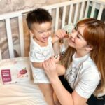Angeline Quinto Instagram - Siguradong komportable buong gabi ang Baby Sylvio namin with @makuku_ph Slim Care Diapers 👶 Pag comfy ang Baby, happy ang Mommy! #makukuph #makukulitbabies #comfybabyhappymommy #slimcaremakukuph