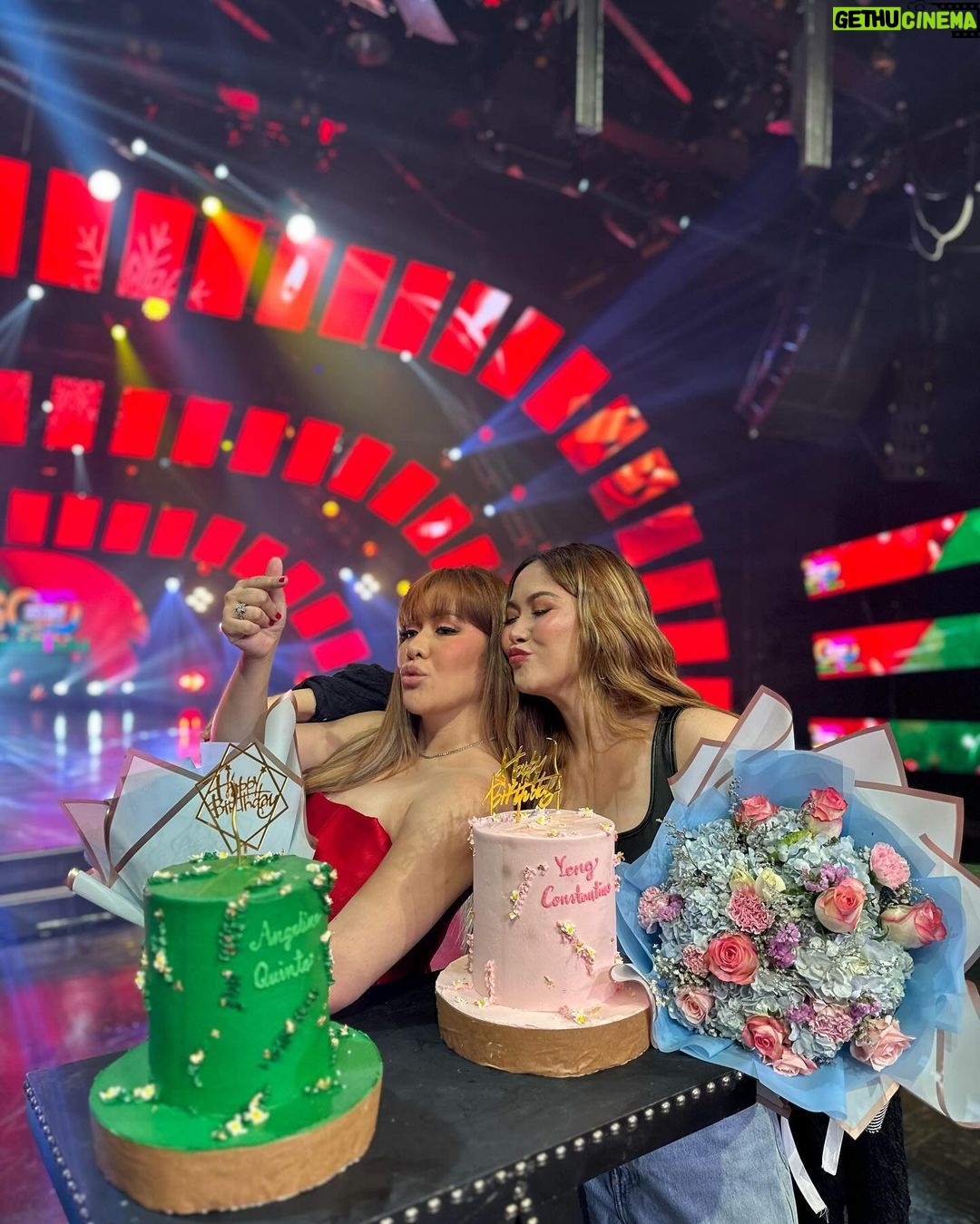Angeline Quinto Instagram - Happy happy birthday, Yenggay🥰 Pa grab ko nalang regalo ko sayo kasama narin Christmas gift dun. paki bayaran nalang ang delivery fee ah. Loveyou @yeng 🫶🏻
