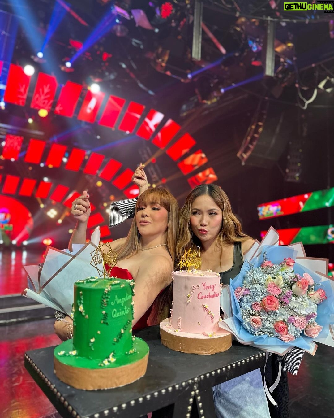 Angeline Quinto Instagram - Happy happy birthday, Yenggay🥰 Pa grab ko nalang regalo ko sayo kasama narin Christmas gift dun. paki bayaran nalang ang delivery fee ah. Loveyou @yeng 🫶🏻