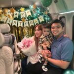 Angeline Quinto Instagram - Best birthday gift ever👨‍👩‍👦🫶🏻 Thank you, Babe😘