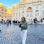 Angeline Quinto Instagram – Fontana Di Trevi with my Sylvio and Babe🫶🏻 Fontana Di Trevi – Rome