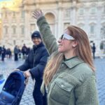 Angeline Quinto Instagram – Fontana Di Trevi with my Sylvio and Babe🫶🏻 Fontana Di Trevi – Rome