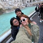 Angeline Quinto Instagram - Fontana Di Trevi with my Sylvio and Babe🫶🏻 Fontana Di Trevi - Rome