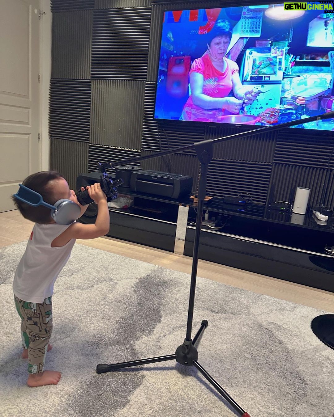 Angeline Quinto Instagram - Good job Sylvio🎤🫶🏻 Anong title ng song mu?👶😂