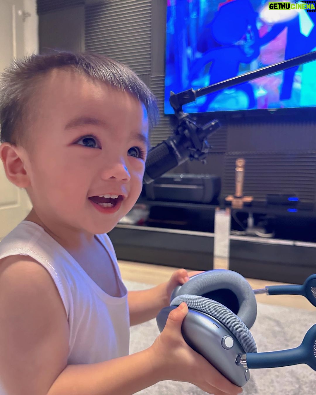 Angeline Quinto Instagram - Good job Sylvio🎤🫶🏻 Anong title ng song mu?👶😂