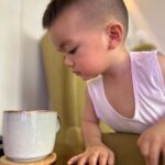 Angeline Quinto Instagram - Hinay hinay sa pag laki Anak. Parang kahapon lang lagi kitang karga, ngayon lakad at takbo ka na. Masaya akong makita ang mga bago mong ginagawa. Umiiyak ang puso ko sa Tuwa. 🫶🏻 Mahal ka ni Mama🫶🏻👶