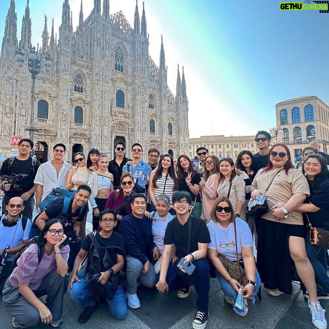Angeline Quinto Instagram - Grateful to be part of this Fam. I love you, ASAP. Thank you Kapamilya in Milan🫶🏻