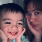 Angeline Quinto Instagram - Good night my bulilit 🫶🏻👶 😴 @babysylvio 😘