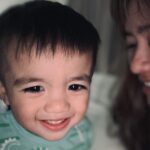 Angeline Quinto Instagram - Good night my bulilit 🫶🏻👶 😴 @babysylvio 😘