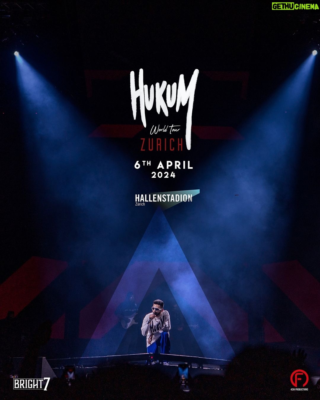 Anirudh Ravichander Instagram - Hello Switzerland 🇨🇭 #HukumWorldTour - Zurich on April 6, 2024 @focuscia_production