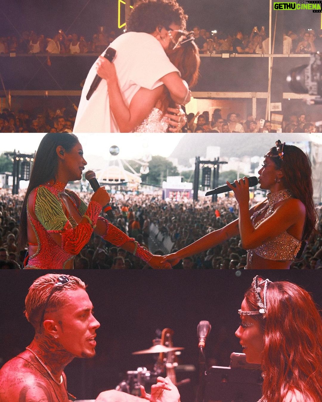 Anitta Instagram - The stage is where I feel the most at home. So it was extra extra special to have my family and friends there this weekend to make it feel even more like home. What an unforgettable weekend!!!! 🎉🫶🏻✨ Ad.: @beatsoficial *beba com moderação Rio De Janiero, Brazil