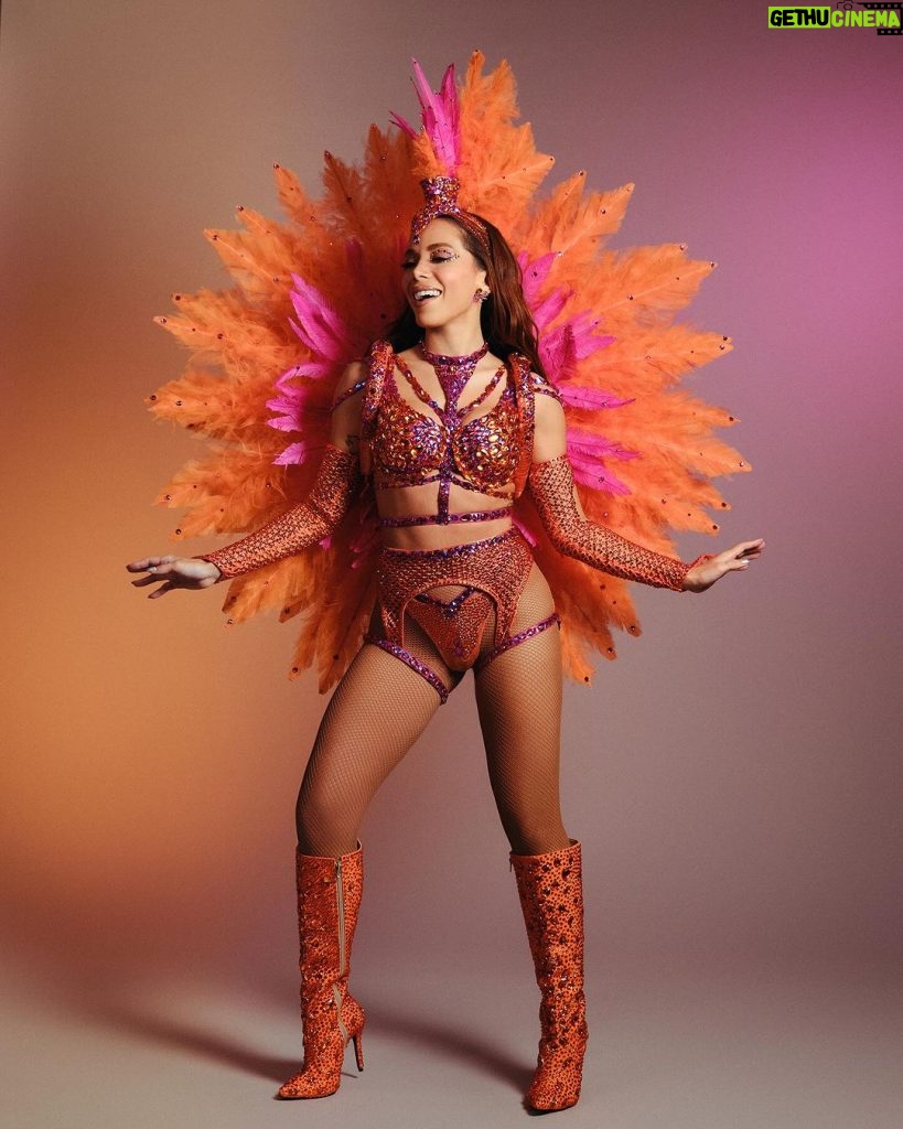 Anitta Instagram - 4th day, Carnaval 2024 🩷🧡 São Paulo São Paulo, Brazil