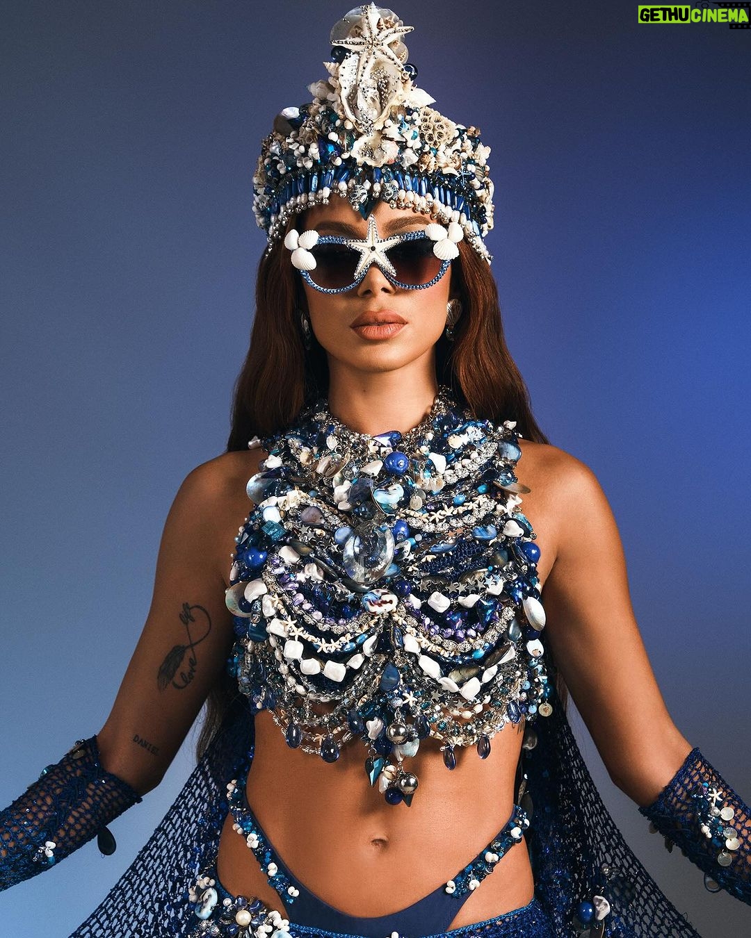 Anitta Instagram - Day 1, carnaval 2024 💙 Salvador, Bahia Salvador, Bahia, Brasil