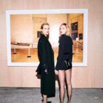 Anja Rubik Instagram - Congratulations my friend! Juergen Teller „I want to live” exhibition opening dinner with Saint Laurent and Anthony Vaccarello at Le Grand Palais Ephemere. @anthonyvaccarello @ysl @doviledrizyte